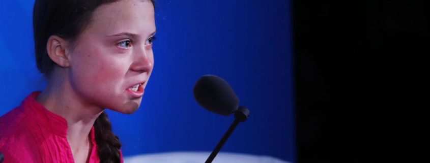 Greta Thunberg parla all'Onu