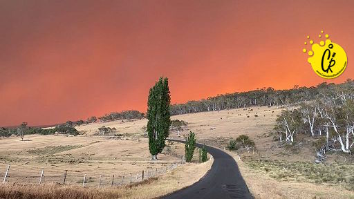 l'Australia in fiamme