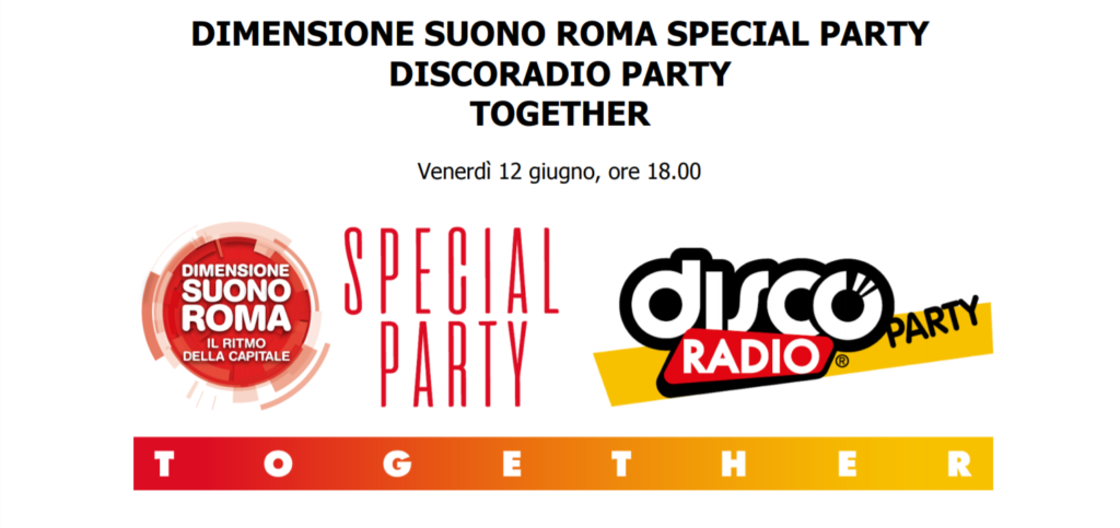 dj set live di dimensione suono roma e discoradio