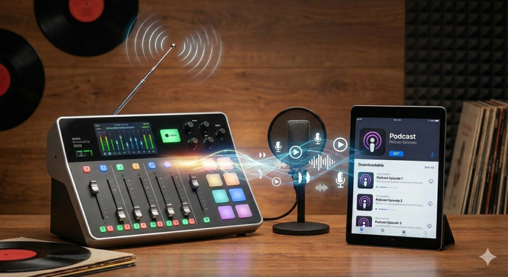 radio e podcast brevi