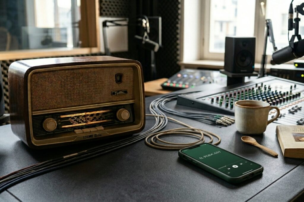 Sfatiamo il mito: radio e podcast non sono la stessa cosa